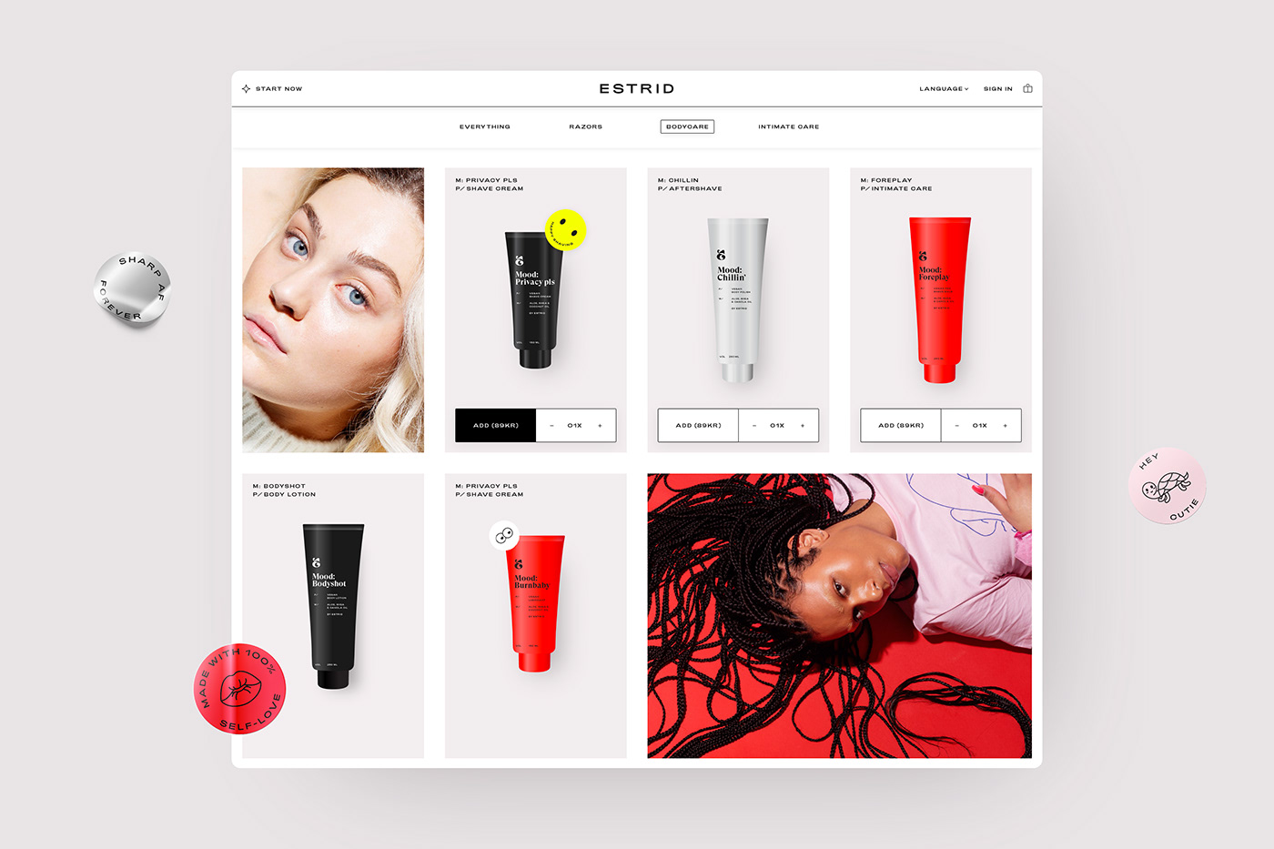 brand identity branding  Ecommerce UI/UX Web Design  Website