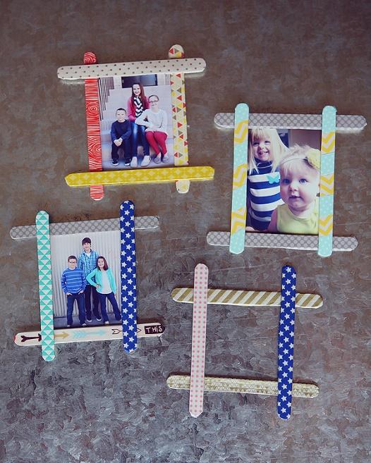 Popsicle Stick Frames That Are Cool! | Eighteen25