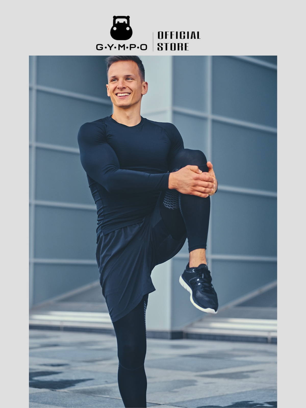 Bộ đồ tập Gym nam - Quần legging nam mang đến cho bạn sự thoải mái và năng động khi luyện tập