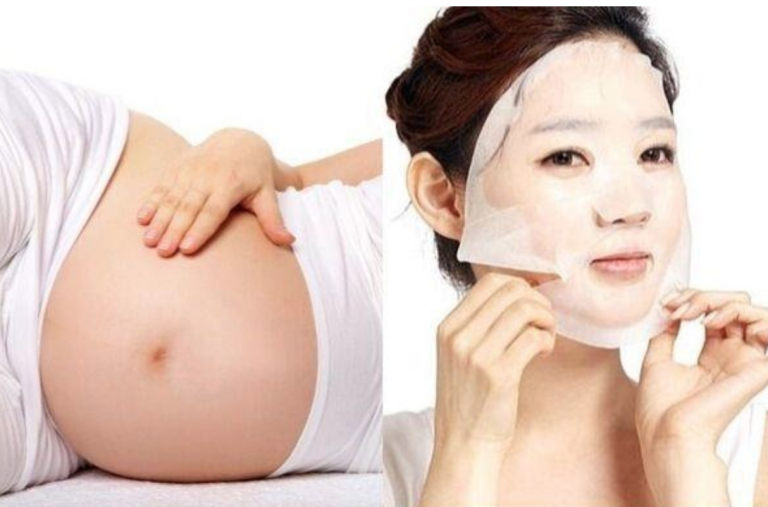 Có nên chăm sóc da khi mang bầu