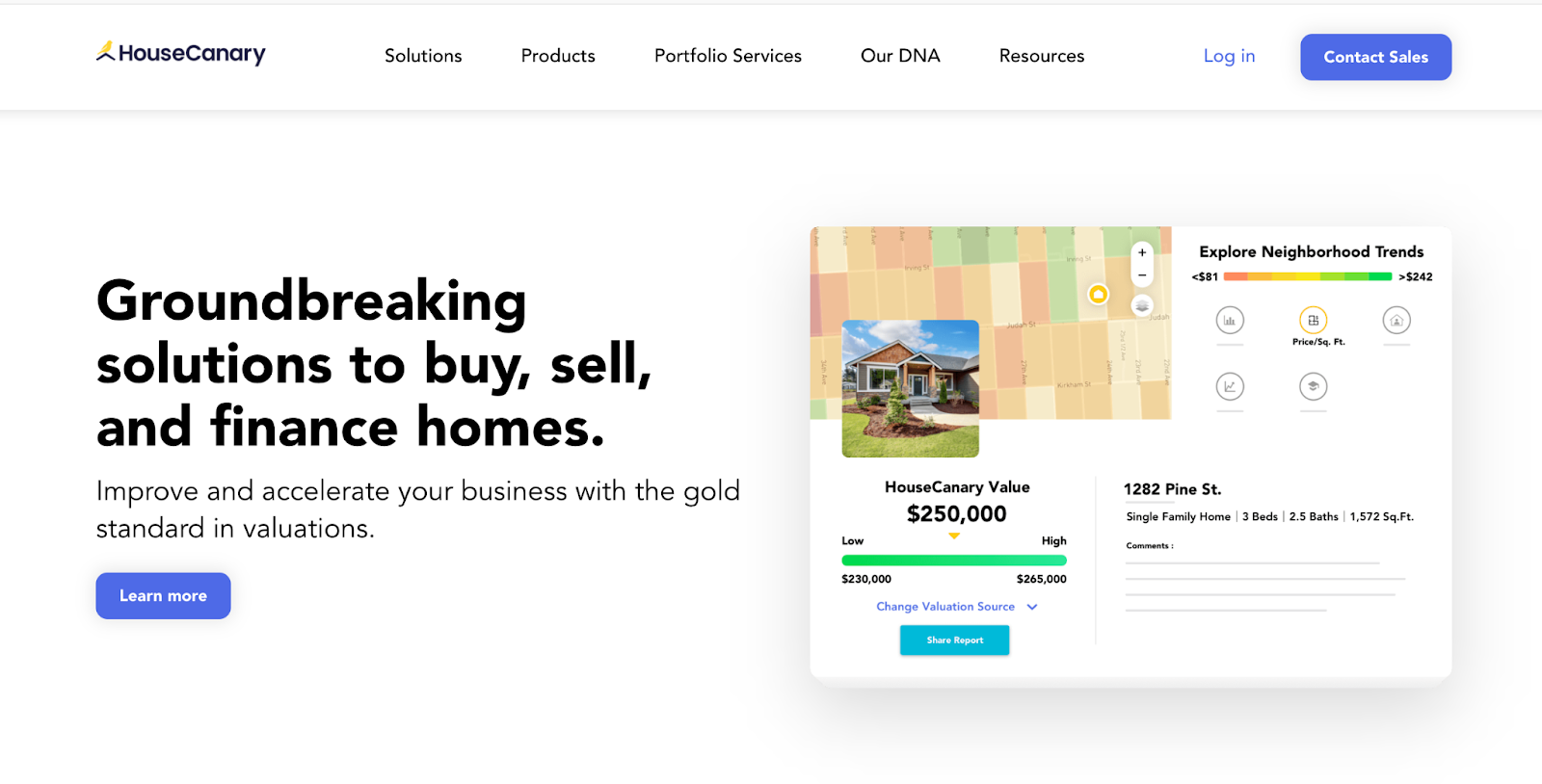 House Canary Real Estate AI Tools