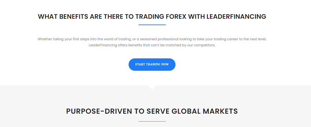 leaderfinancing.com Review: Find the best and most diverse variety of assets - LeaderFinancing Review 2