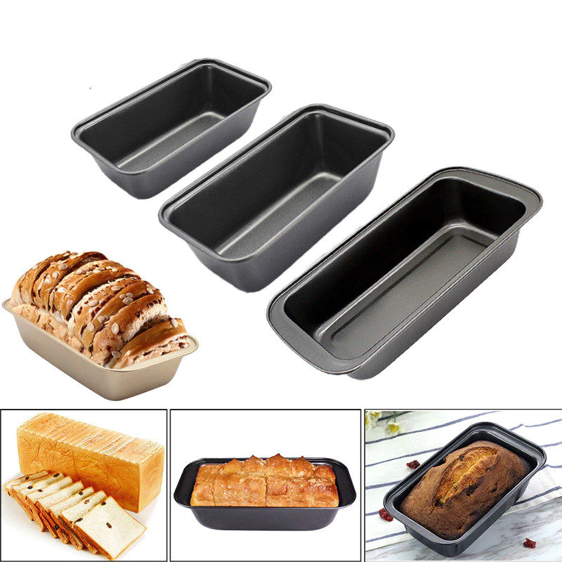 Kitchen Tools - 1pc Carbon Steel Nonstick Loaf Pan 