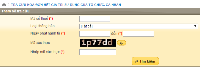 tra cuu thong tin hoa don