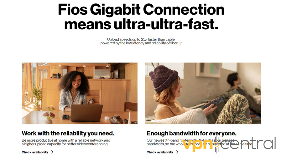 Purchase Verizon's Fios Gigabit Connection