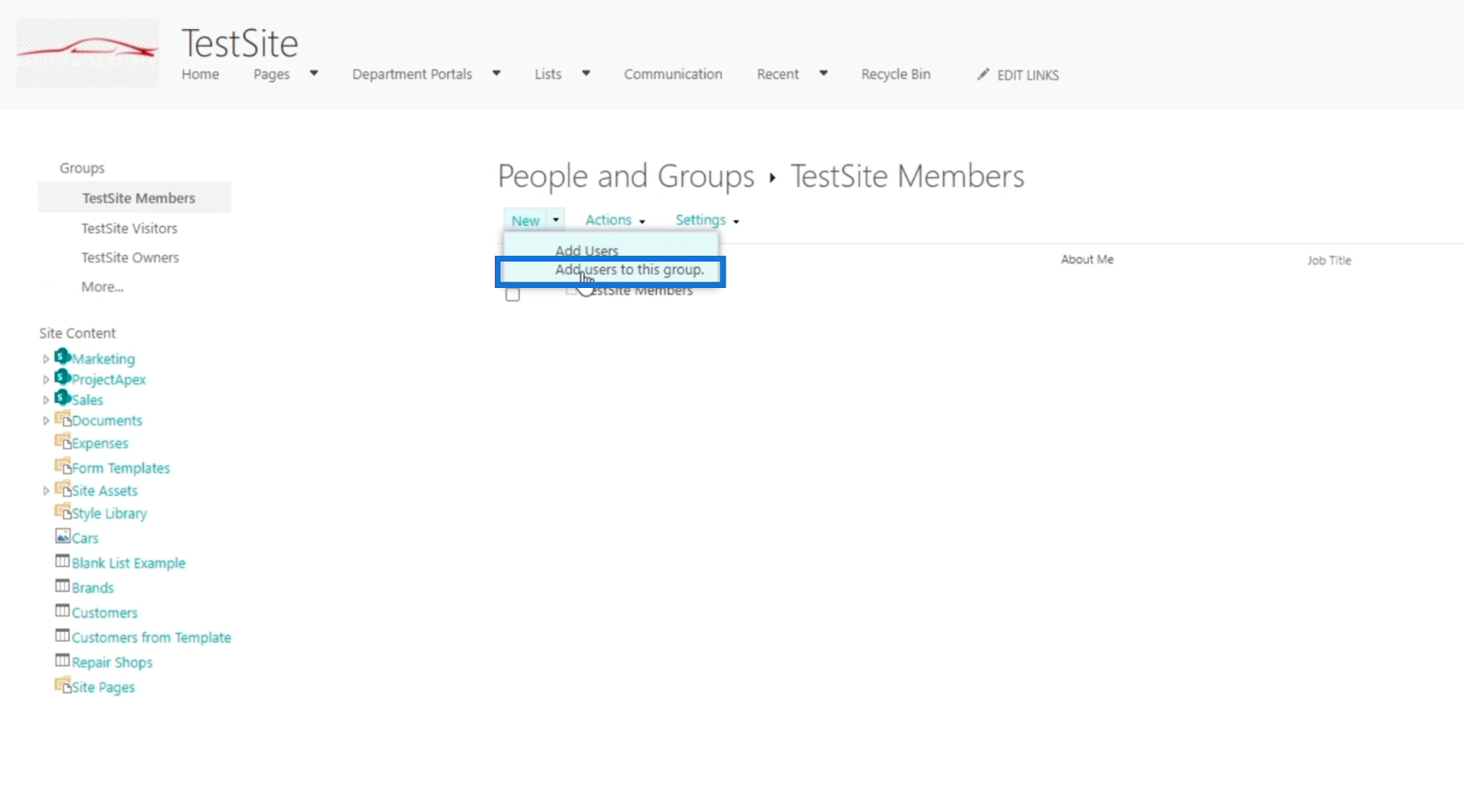 SharePoint user permissions