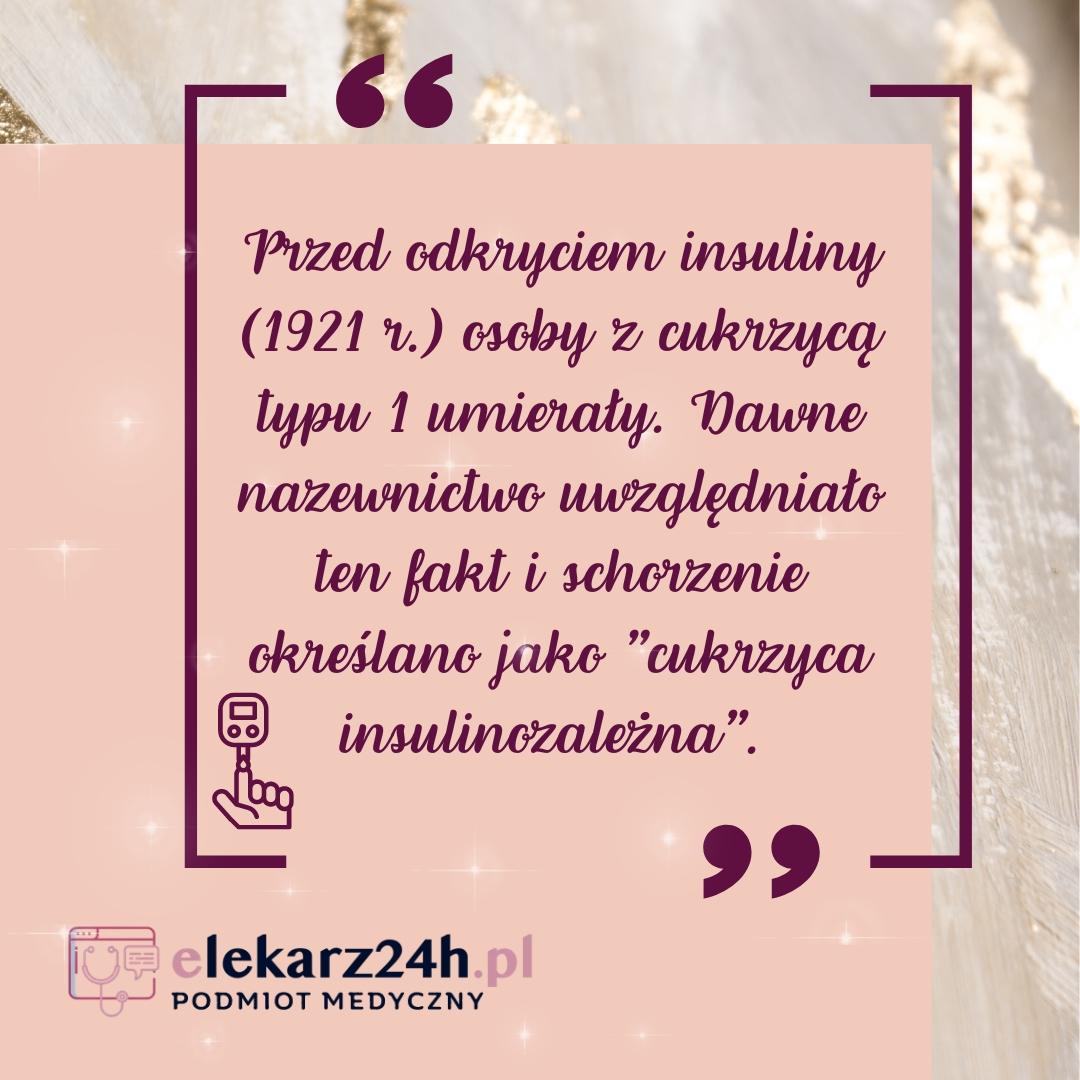 cukrzyca typu I cytat