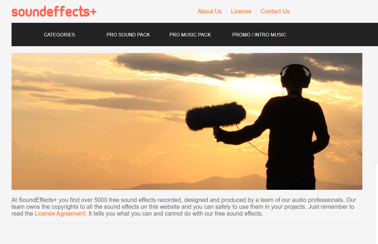 Awesome Free Sound Effects Websites 6