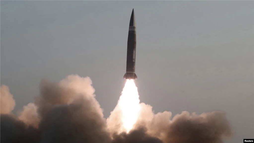Một vụ phóng thử tên lửa của Triều Tiên