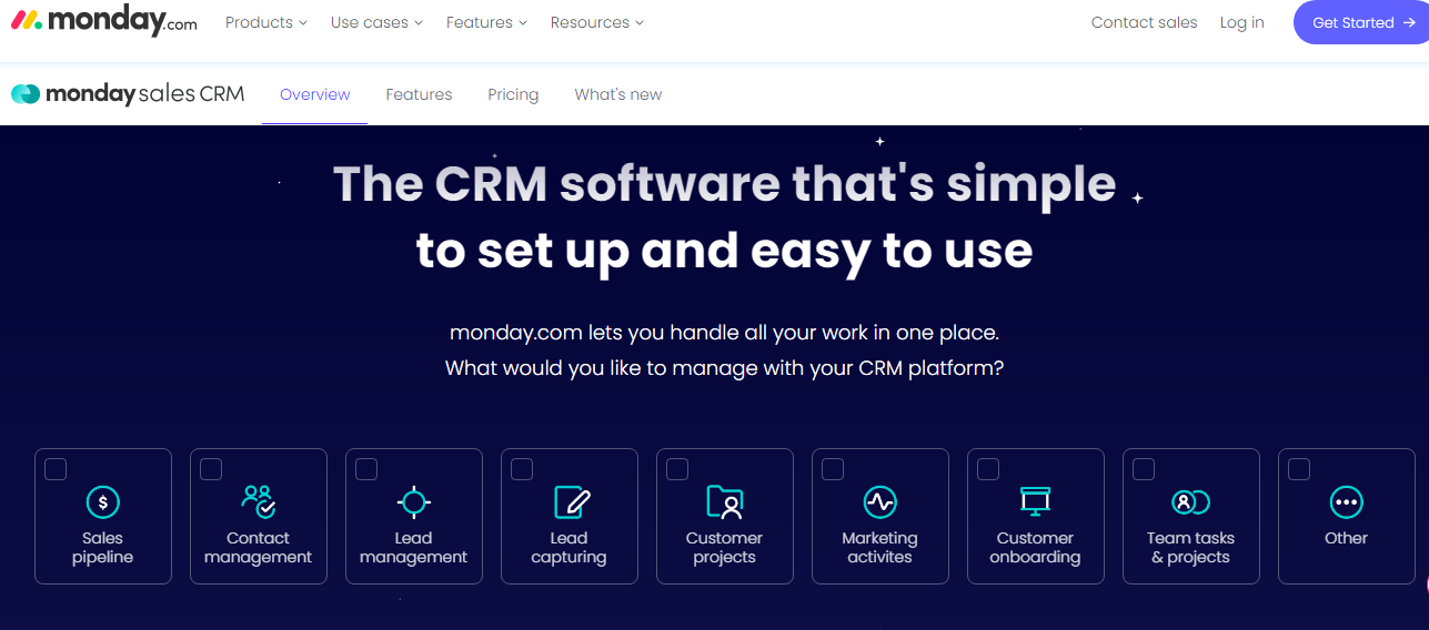 SIMPLE AND FREE CRM software