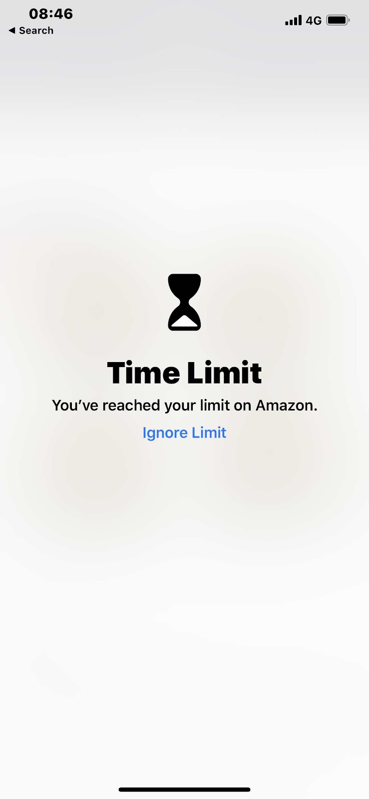 iphone xs max time limit