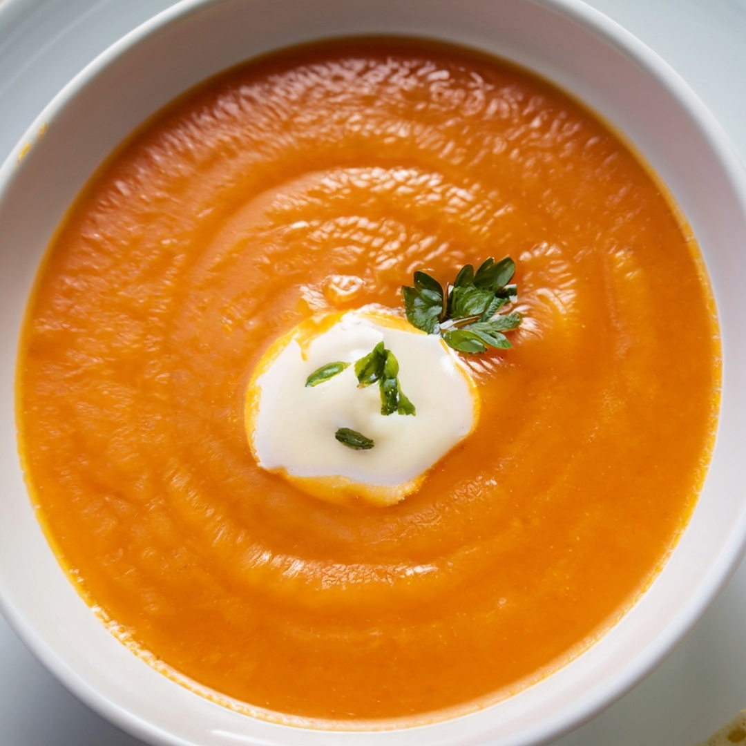 sweet potato carrot soup recipe