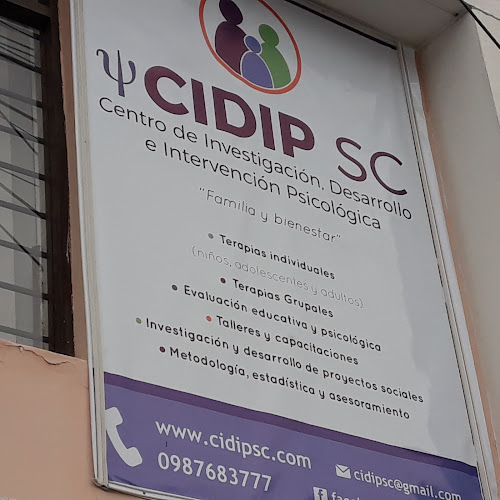 Opiniones de CIDIP SC Centro de Investigación, Desarollo e Intervención Psicológica en Quito - Psicólogo