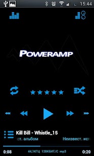Download Poweramp Holo ICS Skin apk
