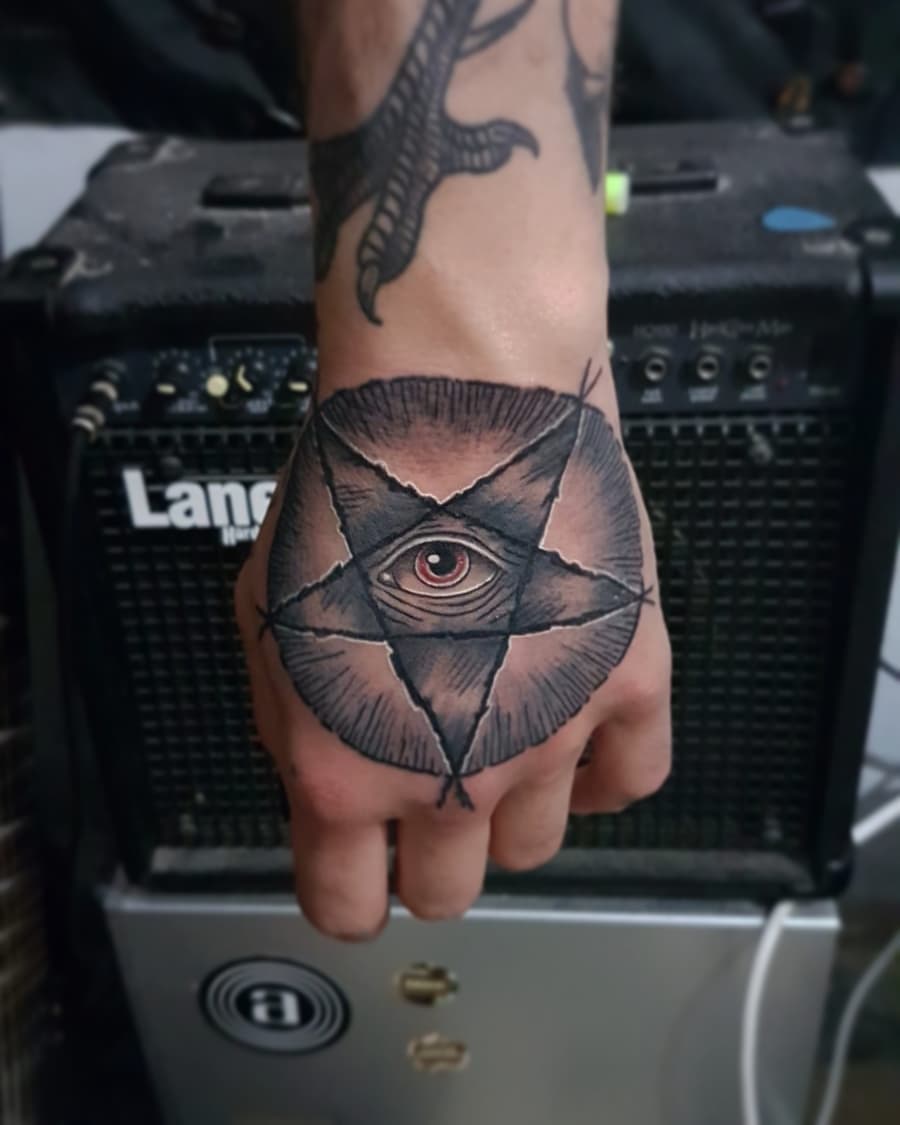 Devil Eye Tattoo