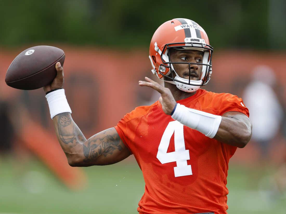 Cleveland Browns' Deshaun Watson settles 20 of 24 sexual misconduct  lawsuits : NPR