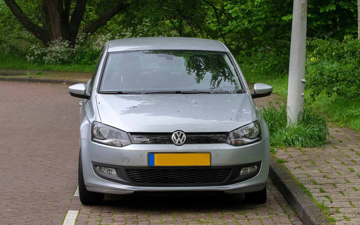 volkswagen polo was equipped with the bluemotion technology