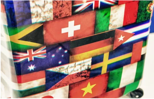 flags from different countries, getting an international motorcycle license