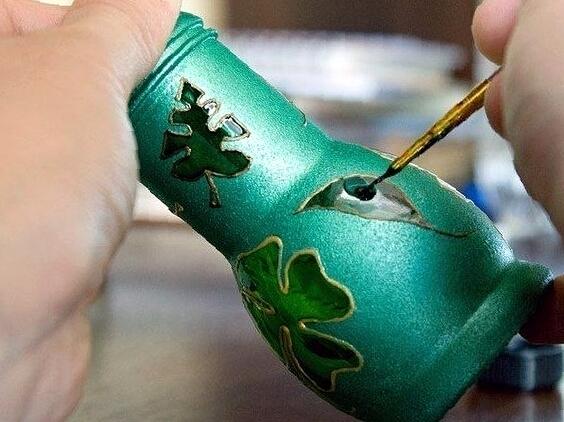 декор вазы