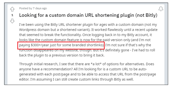 Our Thoughts on URL Shortener Customizability