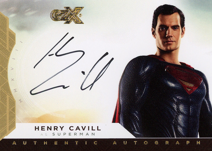 CZX Super Heroes & Super-Villains - Autograph Card