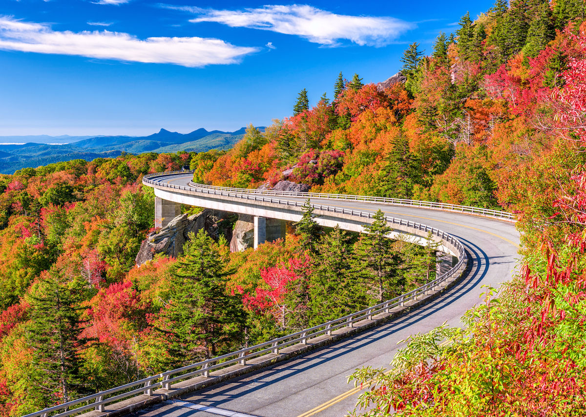 Blue Ridge Parkway is a national parkway in the United States.