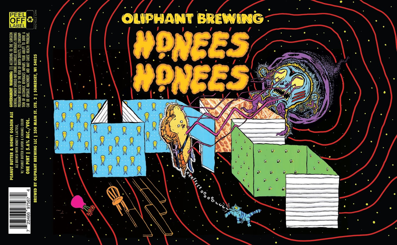 Oliphant Brewing Co Honees Honees Peanut Butter