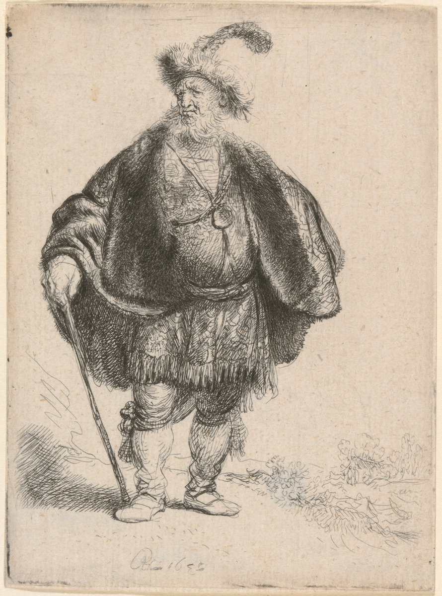 The Persian, by Rembrandt Van Rijn, 1632.