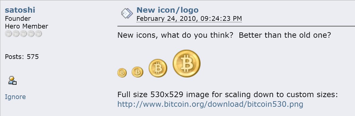 13 years in the past Satoshi Nakamoto unveiled Bitcoin icon; See how BTC emblem advanced