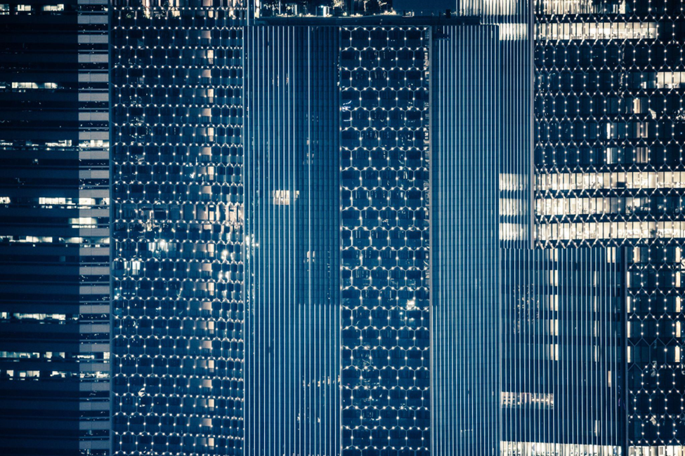 digital illustration of skyscrapers