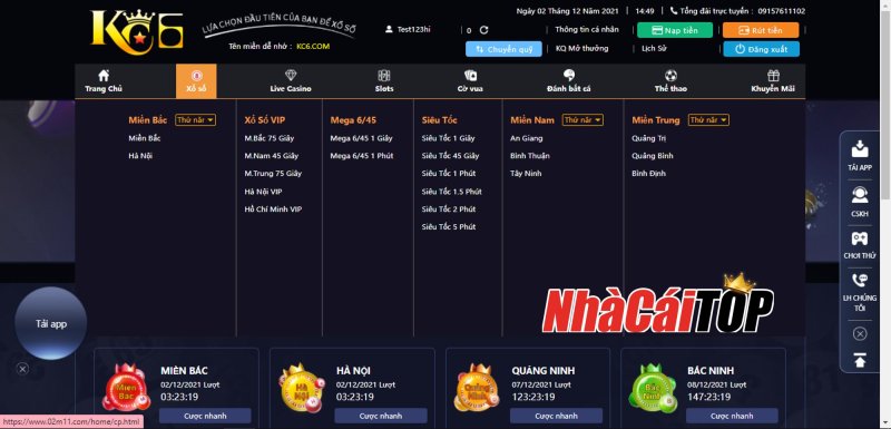 Soi kèo xổ số với tỉ lệ ăn cược cao tại KC6