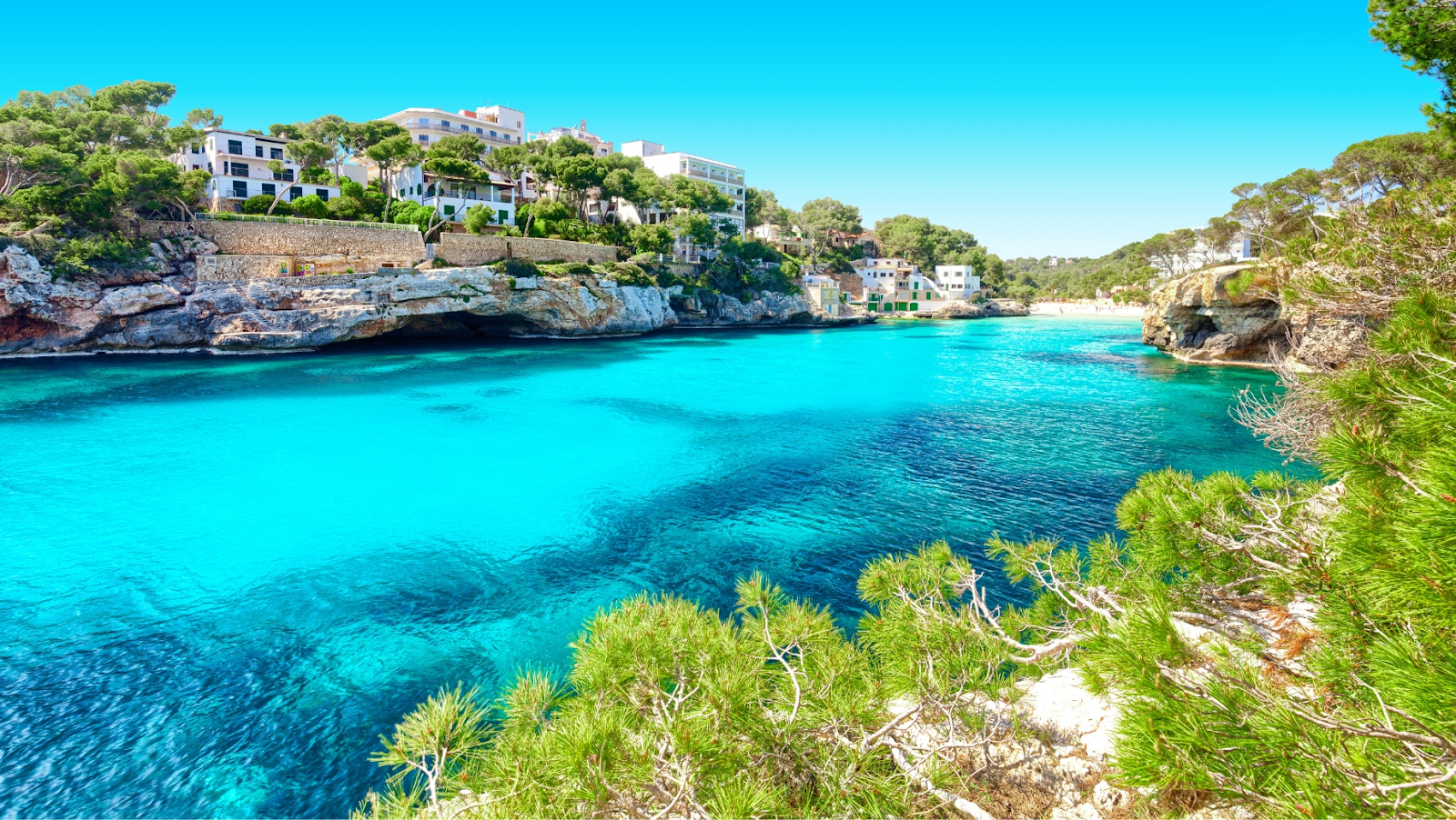 A small serene beach of Mallorca
