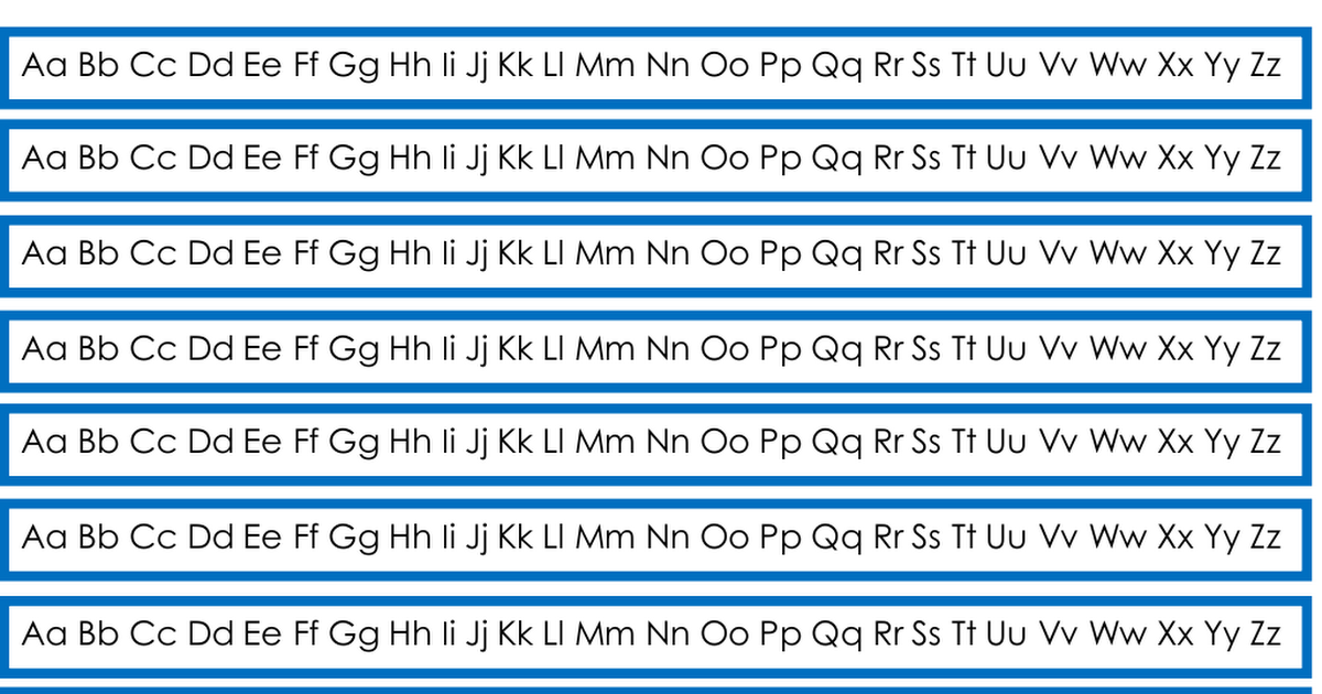 alphabet strips pdf google drive