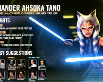 Ahsoka Tano lightsaber wielding style