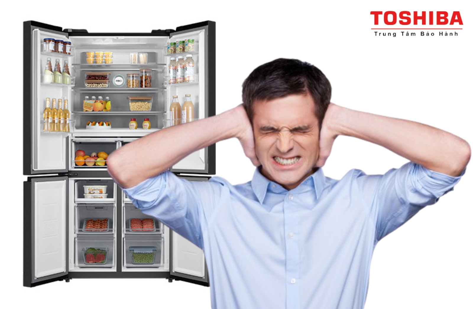 Tủ lạnh Toshiba kêu to có phải vì những nguyên nhân trên đây?