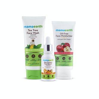 mamaearth Acne Marks Reduction Kit, acne removal
