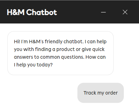H&M’s AI chabot
