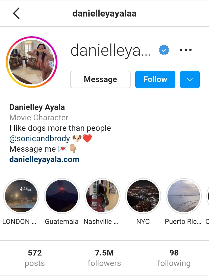 Danielley Ayala is setting fire to Instagram