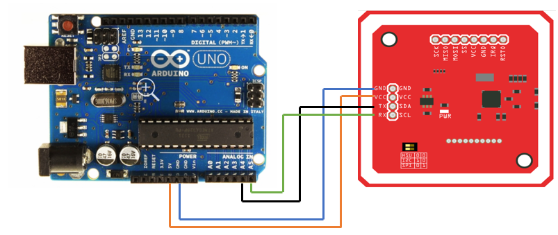 Connecting Arduino to PN532 module in I2C mode