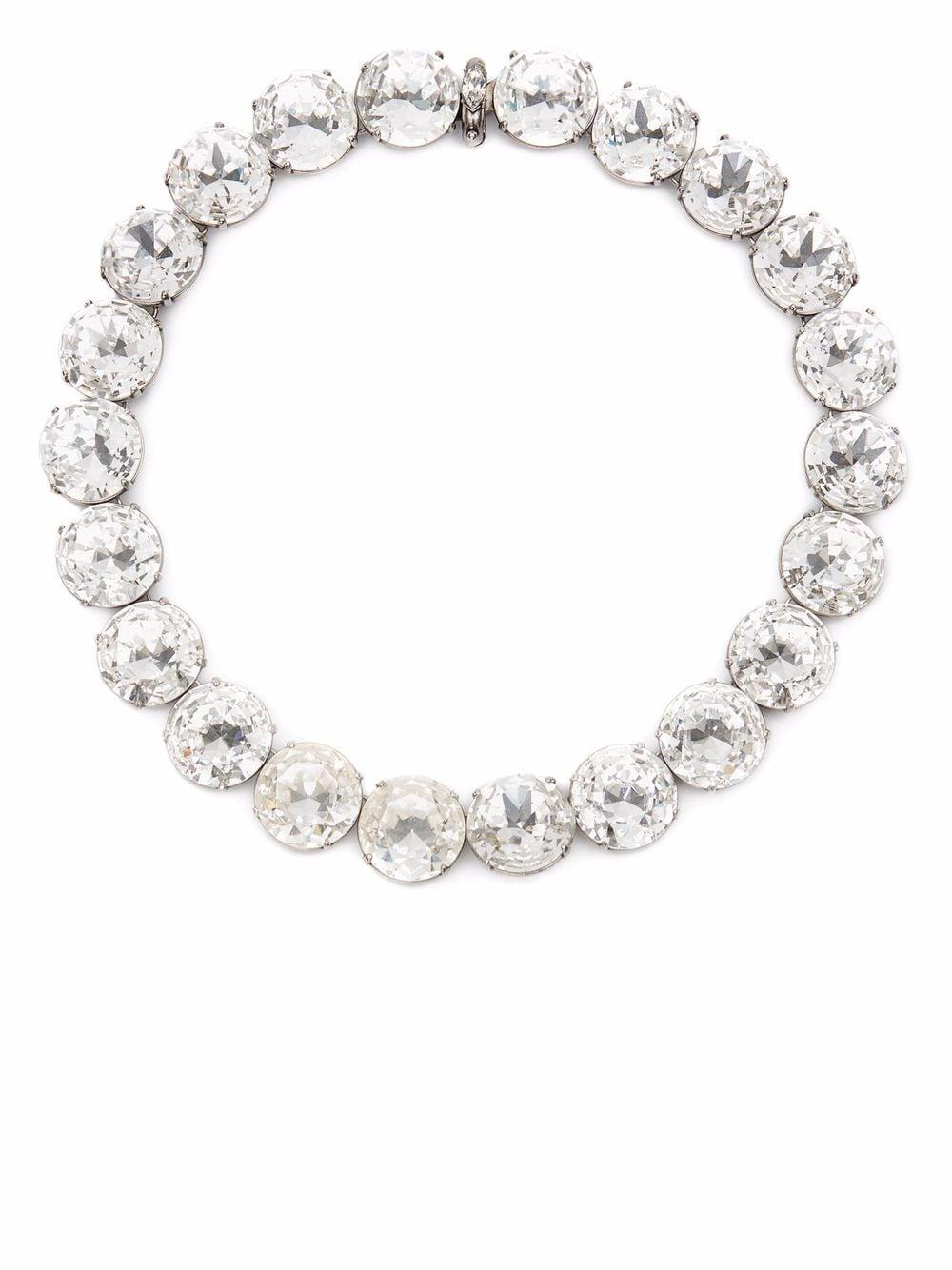 Image 1 of Alexander McQueen Riviera-crystal-necklace