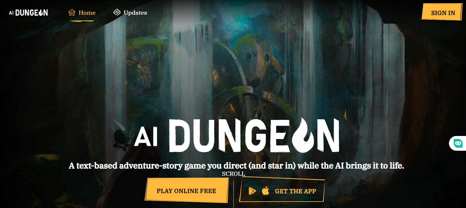 9. AI Dungeon (Подземелье искусственного интеллекта)