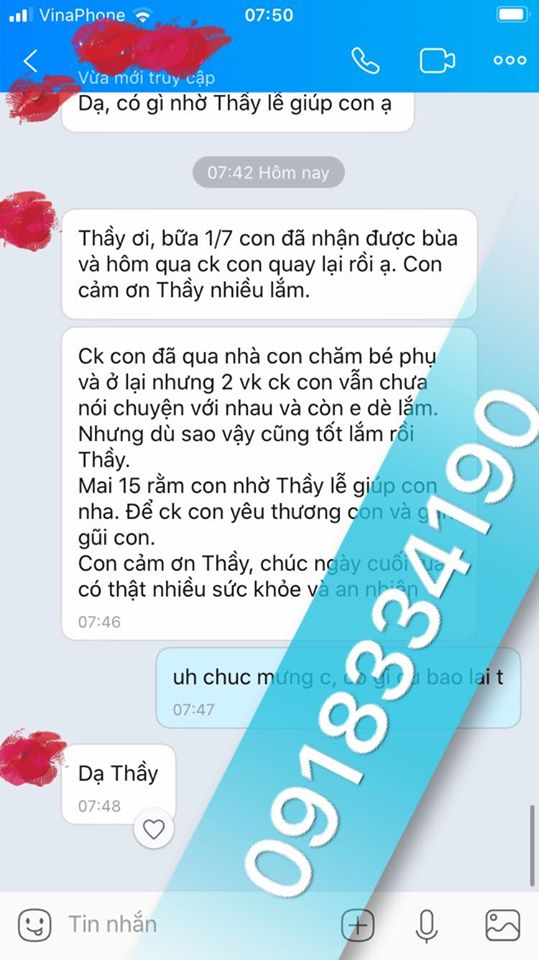 cách bỏ bùa người yêu