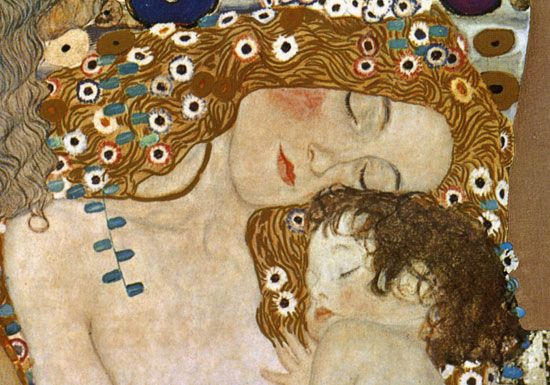 KLIK Magazine | Mother and child | Ο αριστουργηματικός πίνακας του Klimt  για τη μητρότητα