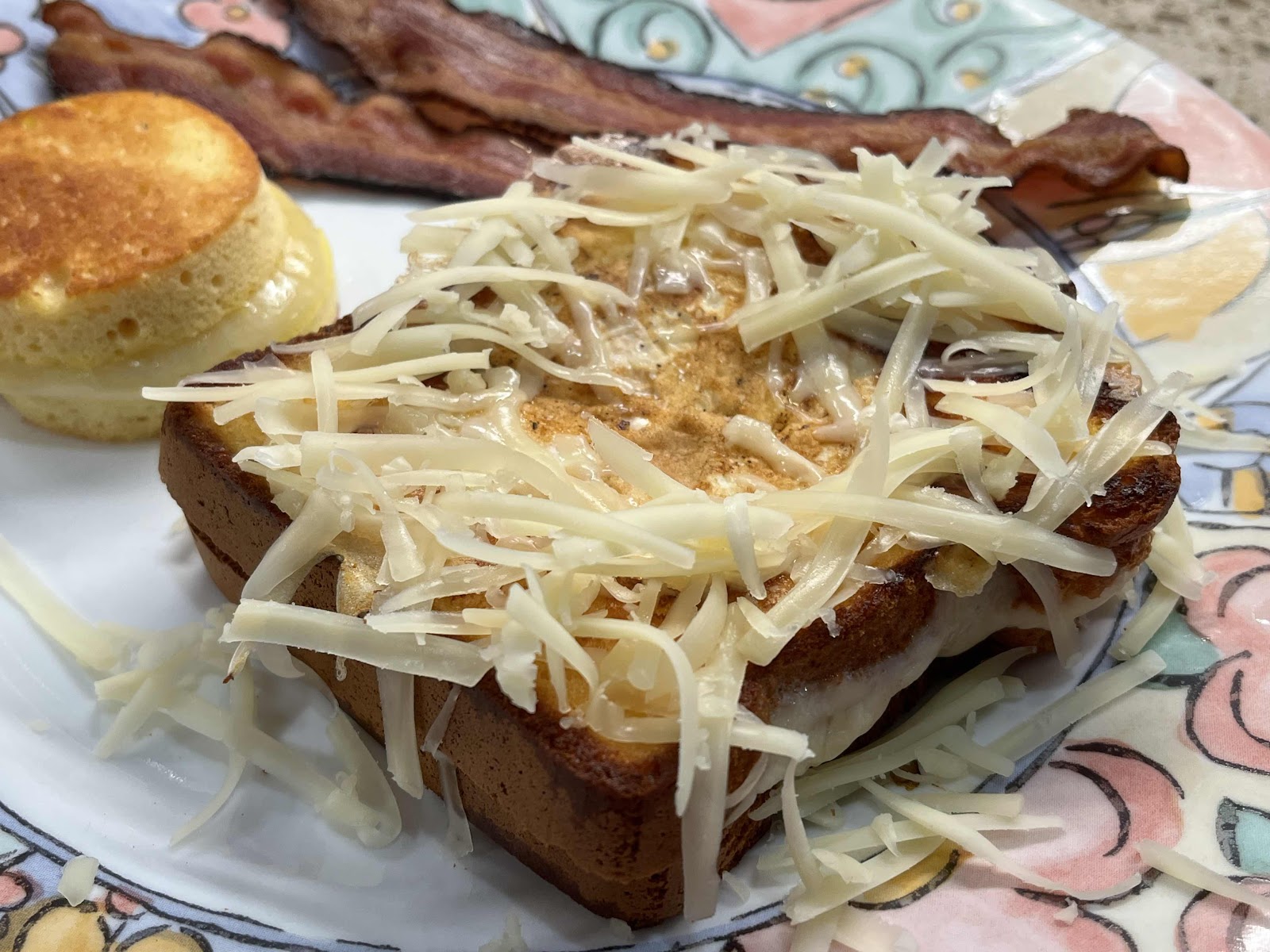 Ultimate Keto Grilled Cheese Egg In a Nest