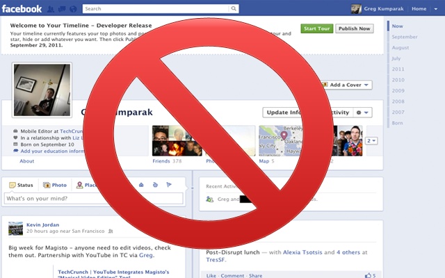 HOW TO :  Remove Facebook Timeline Profile