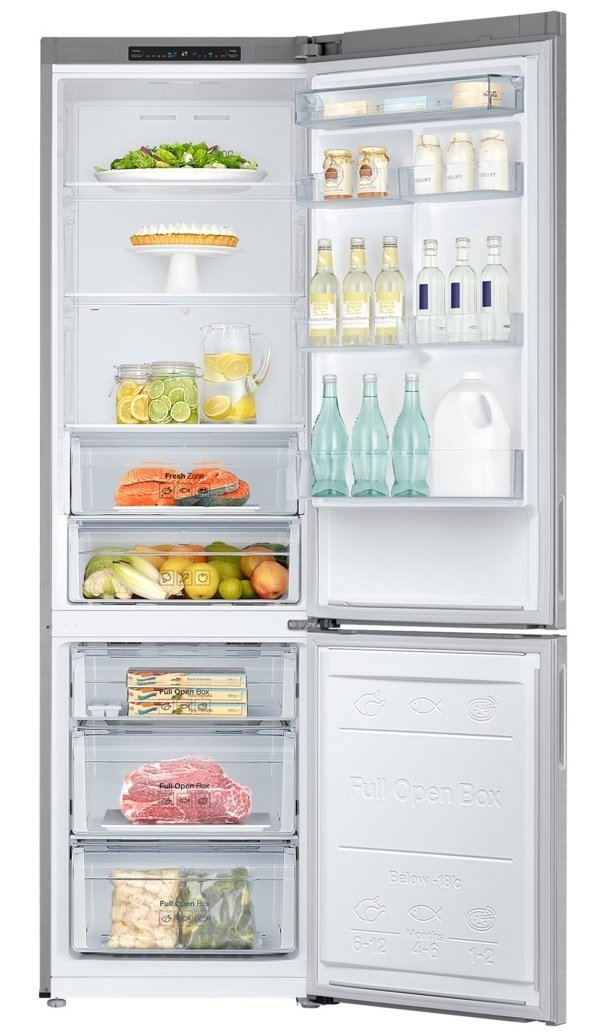 Внутрішній простір холодильника Samsung RB 37 J 5000 SA