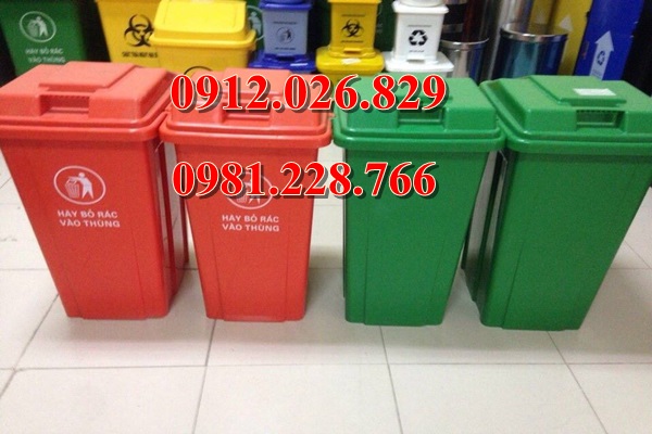 Địa chỉ chuyên bán thùng rác 120 lít composite tại Hòa Bình