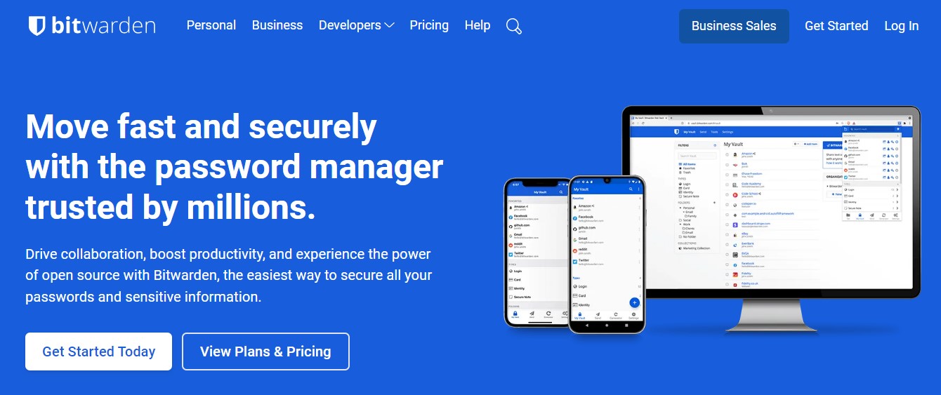 BitWarden password manager