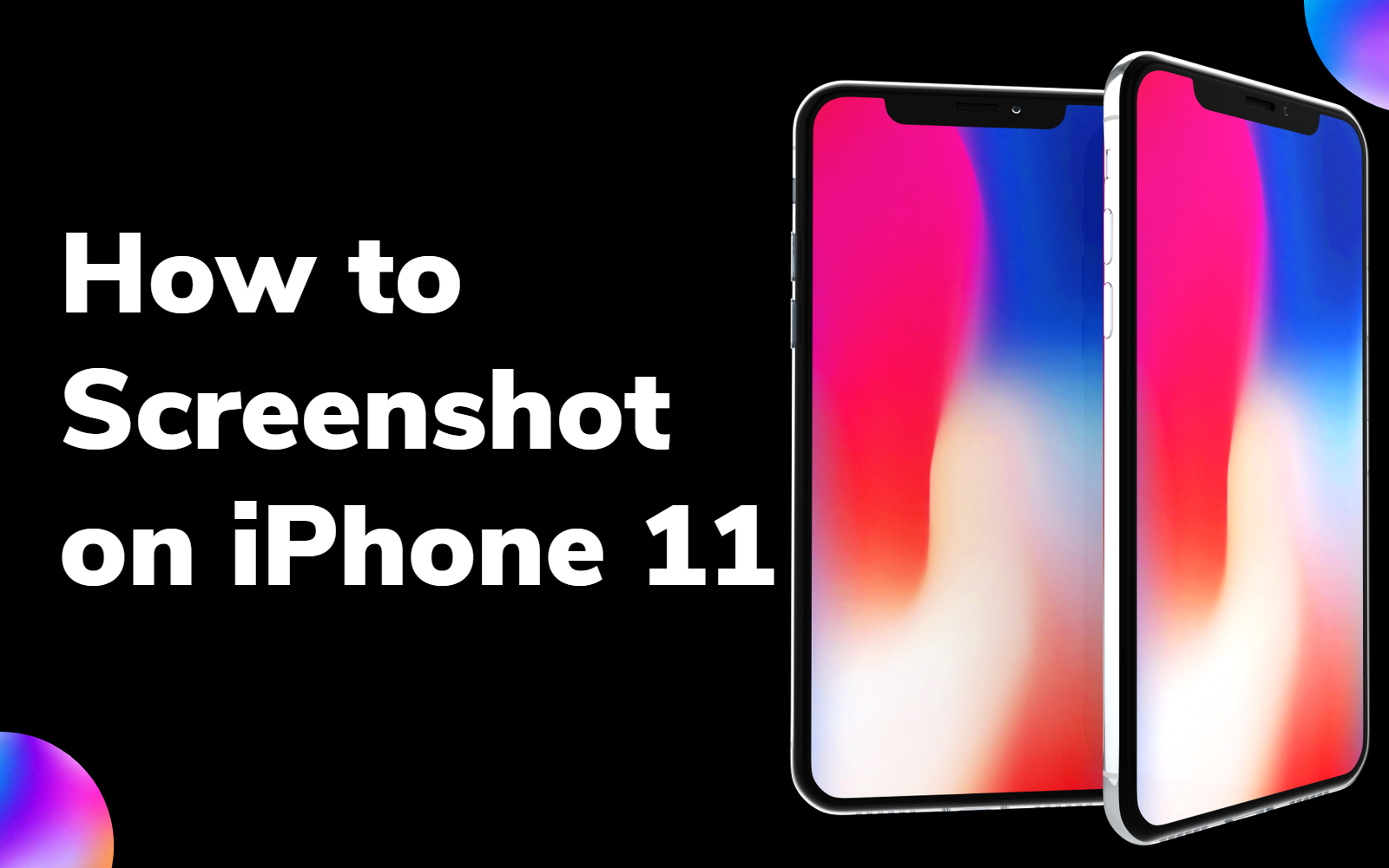 How to Screenshot on iPhone 11