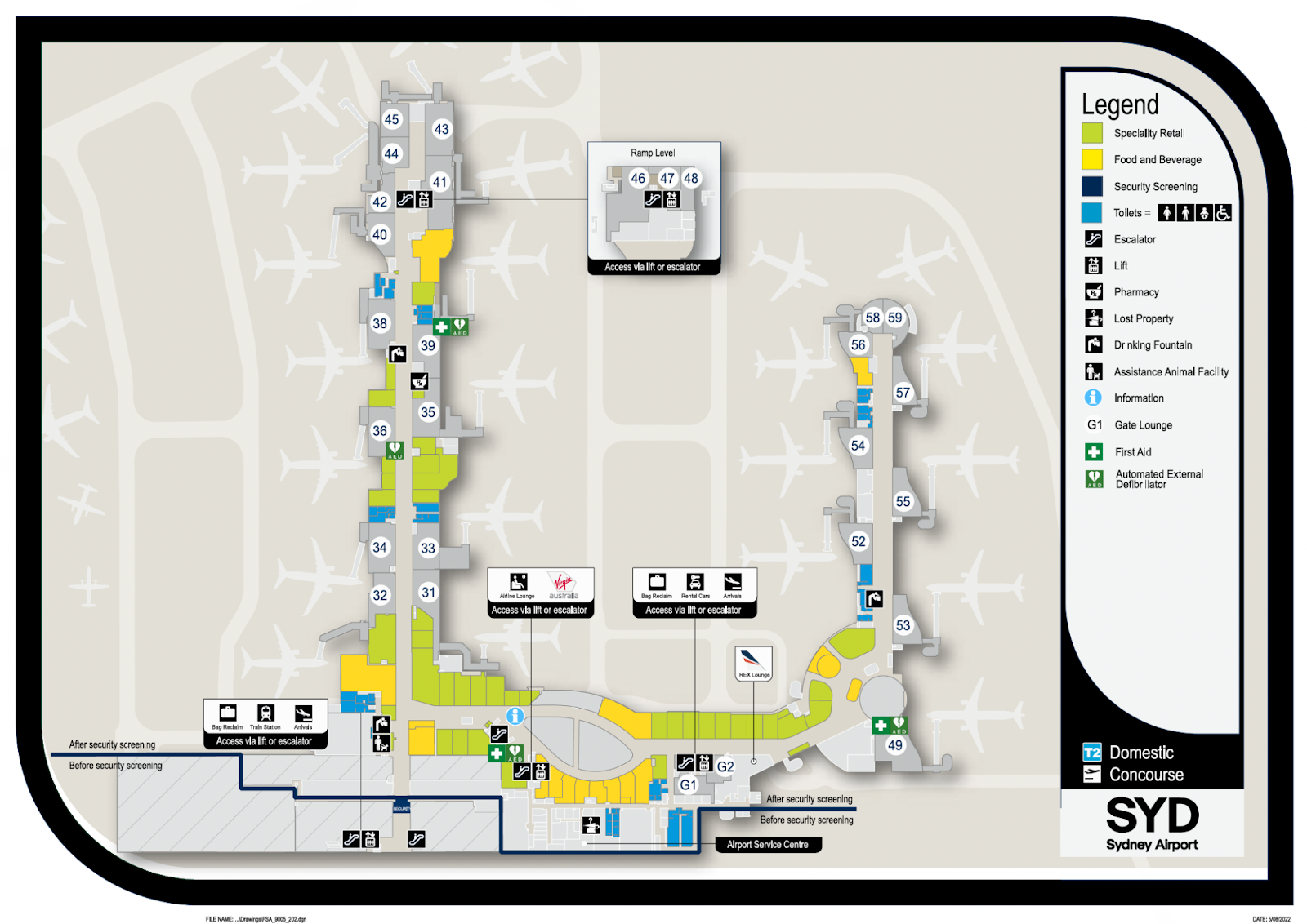 sydney-airport-map